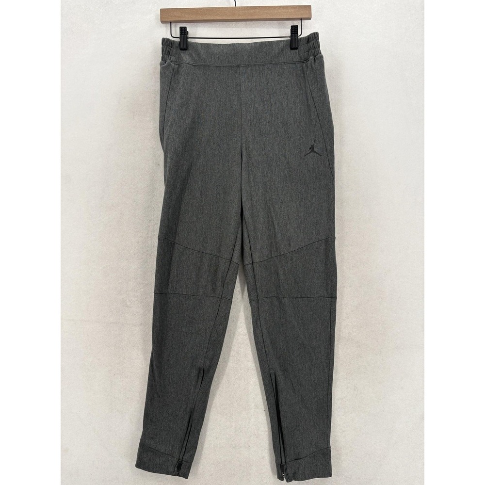 Jordan Flight Tech Dri-FIT Jogger Pants Mens Large Gray Tapered Athletic Gym